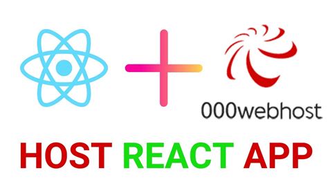 Host react website on 000webhost.com [using .
